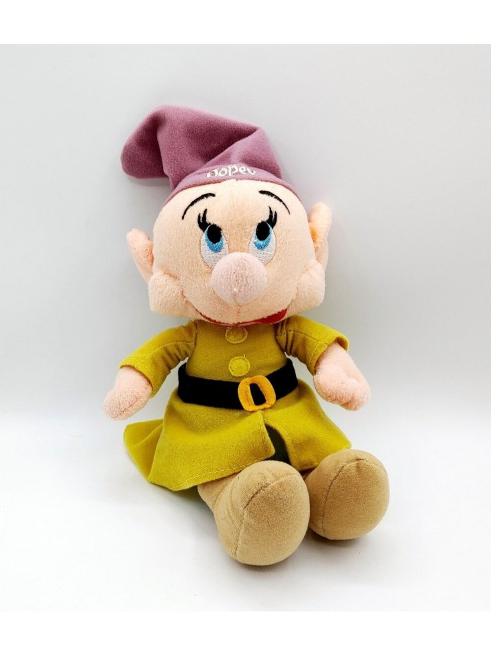 Dopey The Disney Store 11" Plush Snow White And The Seven Dwarfs Collectible